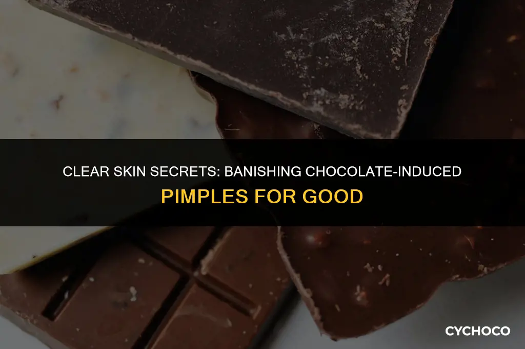how to get rid of chocolate pimples