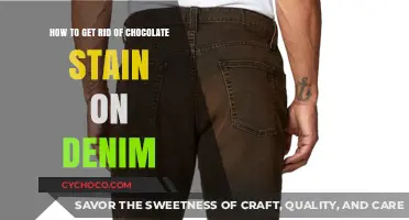 Effortless Stain Removal: Say Goodbye to Chocolate Marks on Denim