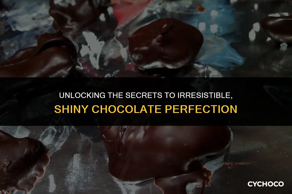 how to get shiny chocolate