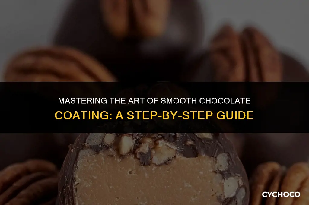how to get smooth chocolate coating
