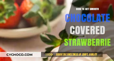 Achieving Perfection: Smooth Chocolate-Covered Strawberries Made Easy
