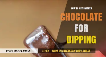 Achieving Perfectly Smooth Chocolate for Dipping: A Comprehensive Guide