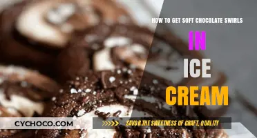 Mastering the Art of Soft Chocolate Swirls in Homemade Ice Cream