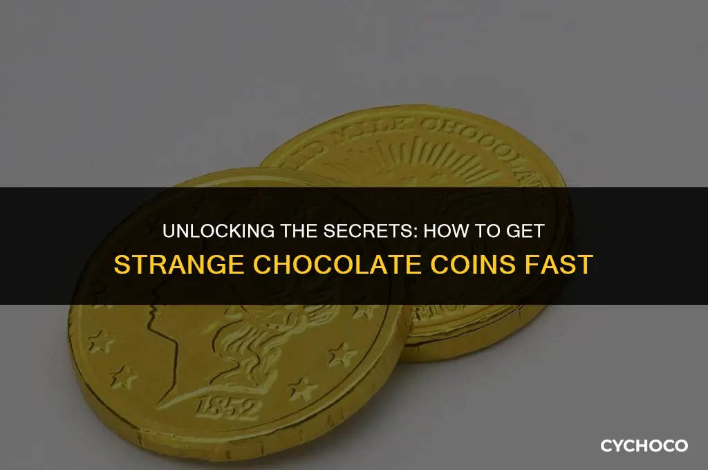 how to get strange chocolate coins fast