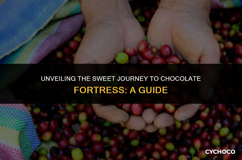 how to get to chocolate fortress