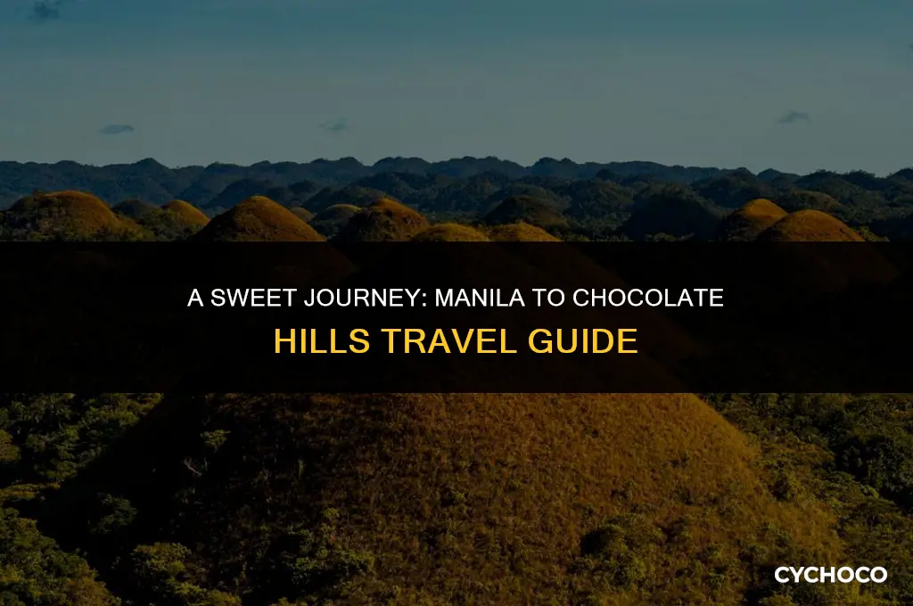 how to get to chocolate hills from manila