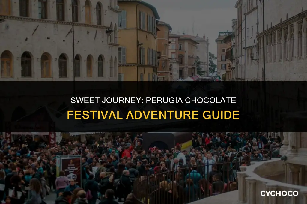 how to get to perugia chocolate festival
