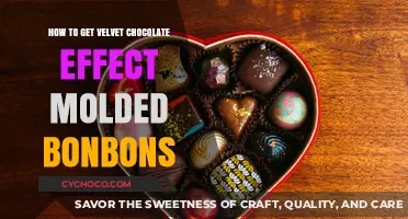 Achieving a Velvet Chocolate Effect on Molded Bonbons