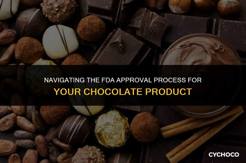 how to get your chocolate approved by the fda