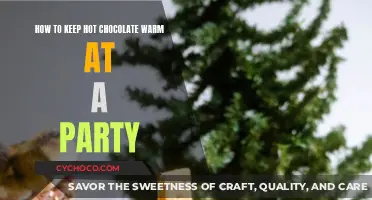 Cozy Sips: Mastering the Art of Warm Hot Chocolate at Your Party
