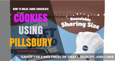 Delicious Giant Chocolate Cookies Made Easy with Pillsbury Dough