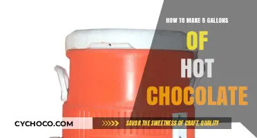 Perfectly Crafted 5-Gallon Hot Chocolate Recipe for Large Gatherings