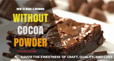 Decadent Brownie Recipe: Rich Chocolatey Treats Without Cocoa Powder