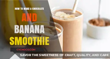 Blend Your Way to Bliss: Chocolate Banana Smoothie Recipe