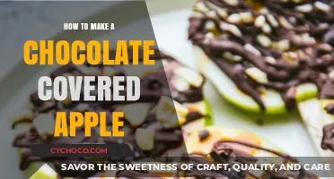 Deliciously Easy: Chocolate-Covered Apples in Just a Few Steps!