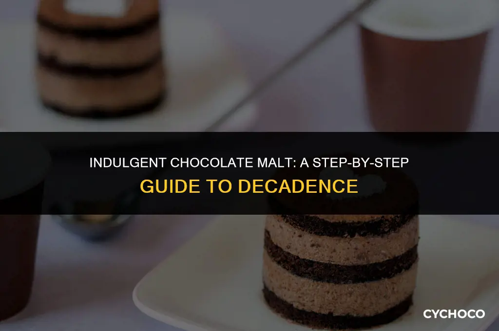 how to make a chocolate malt