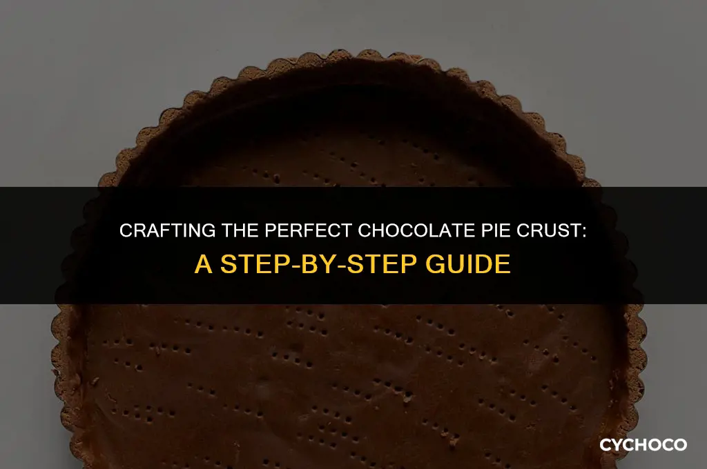 how to make a chocolate pie crust