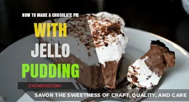 Decadent Chocolate Pie with Jello Pudding: A Match Made in Heaven