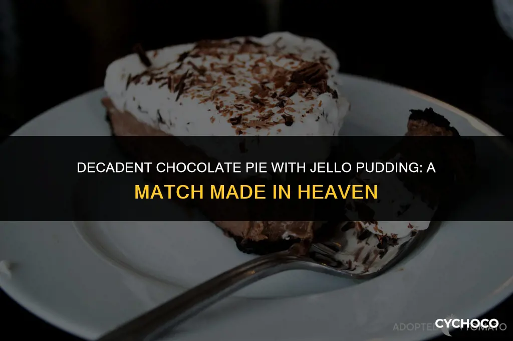 how to make a chocolate pie with jello pudding