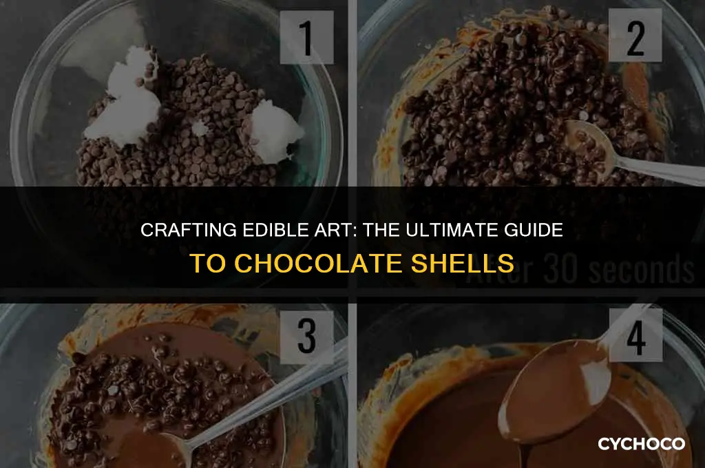 how to make a chocolate shell