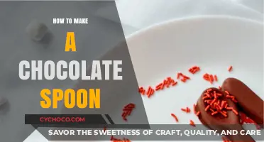 Sweet Creations: Crafting Edible Chocolate Spoons at Home