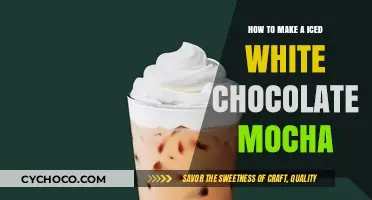 Chill Out with a Refreshing Iced White Chocolate Mocha Delight
