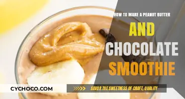 Blend Your Way to Bliss: Peanut Butter & Chocolate Smoothie Magic