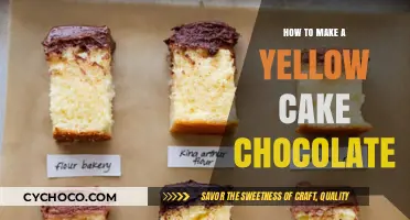 Transforming Your Yellow Cake into a Decadent Chocolate Delight