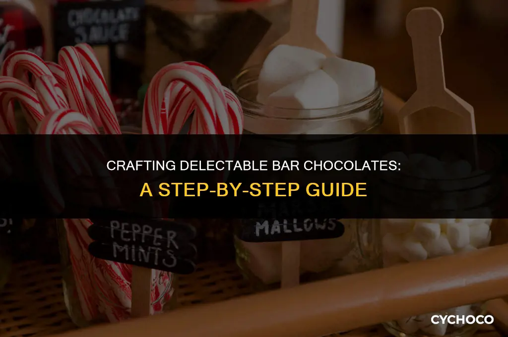 how to make bar chocolate