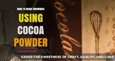 Decadent Brownies: A Simple Guide Using Cocoa Powder