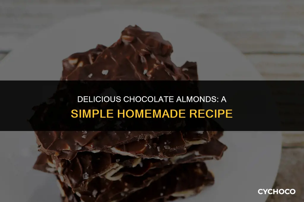 how to make chocolate almonds