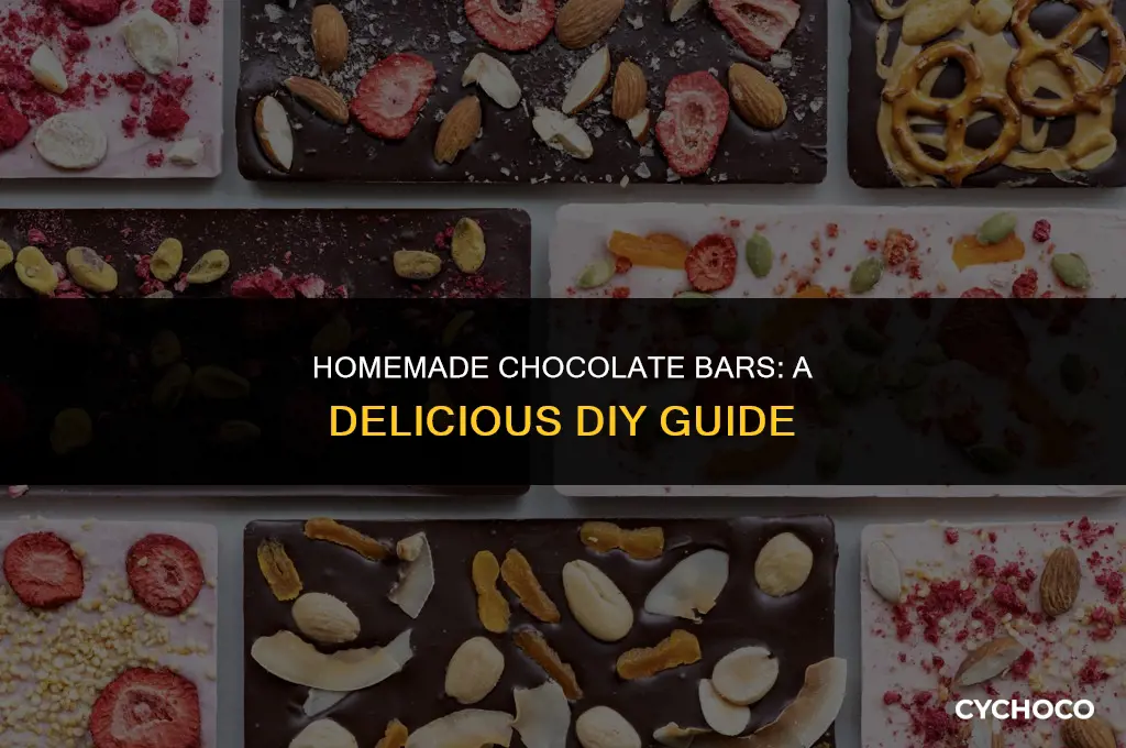 how to make chocolate bars at home