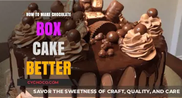 Elevate Your Chocolate Box Cake: Tips for a Decadent Dessert Makeover
