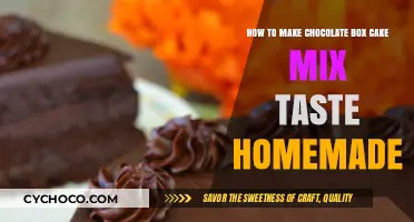 Elevate Your Chocolate Box Cake Mix to Homemade Perfection