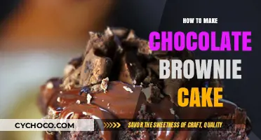 Decadent Chocolate Brownie Cake: A Simple Recipe for Rich Dessert Bliss