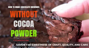 Decadent Brownie Bliss: Cocoa Powder Not Required!