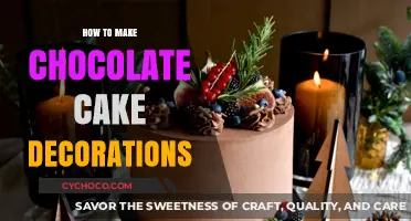Mastering Chocolate Cake Decorations: Easy Techniques for Stunning Designs
