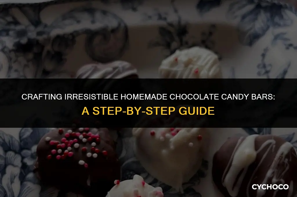 how to make chocolate candy bars