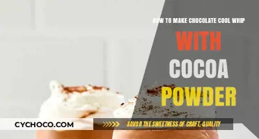 Decadent Chocolate Cool Whip: A Cocoa Powder Infusion