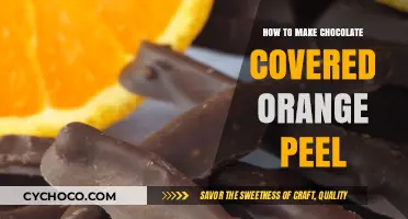 Delicious Chocolate-Covered Orange Peel: A Simple Gourmet Treat