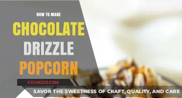 Sweet & Salty Snack: Easy Chocolate Drizzle Popcorn Recipe Guide