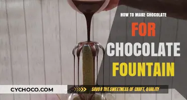 Delicious Homemade Chocolate for Your Chocolate Fountain