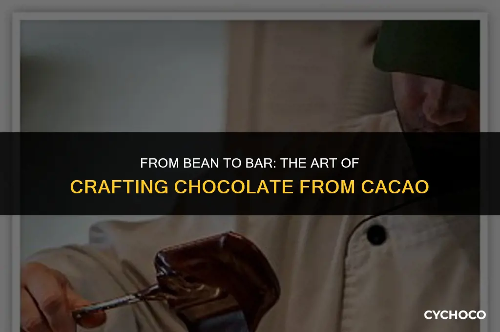 how to make chocolate from cacao
