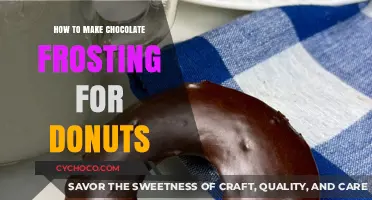 Deliciously Easy: Homemade Chocolate Frosting for Donuts