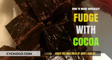 Decadent Homemade Chocolate Fudge: A Cocoa Lover's Delight