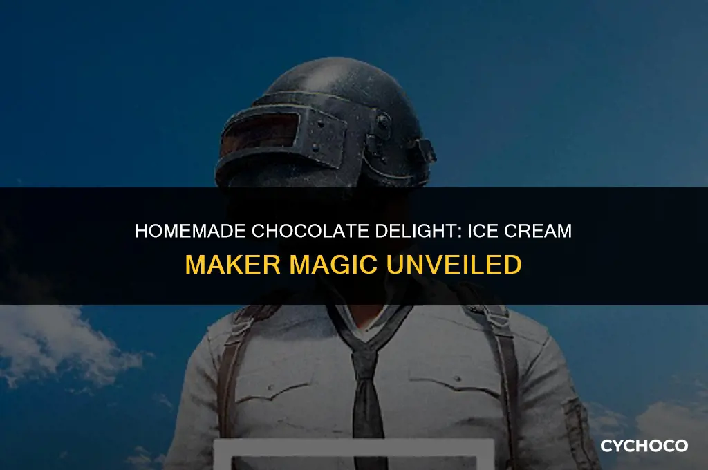 how to make chocolate ice cream in ice cream maker