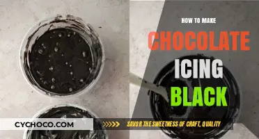 Transform Your Chocolate Icing: A Guide to Achieving the Perfect Black Shade