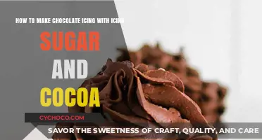 Easy Chocolate Icing Recipe: Just Icing Sugar & Cocoa!