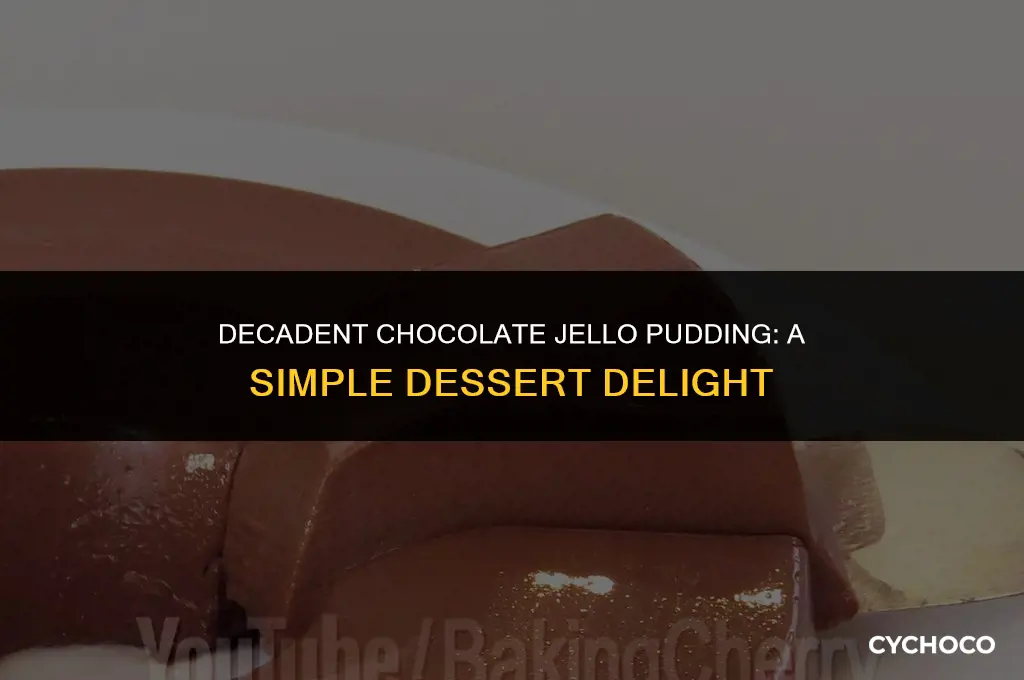 how to make chocolate jello pudding