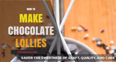 Sweet Treats: A Simple Guide to Making Chocolate Lollies